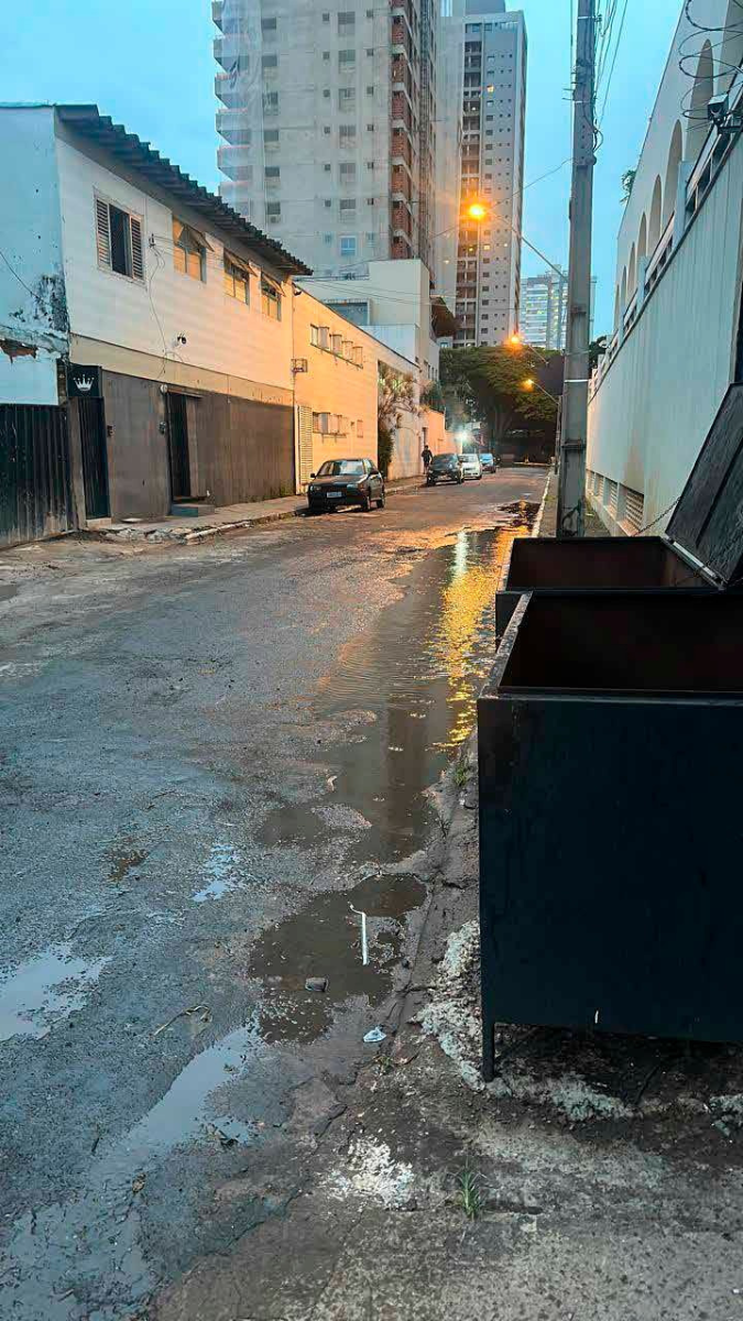 Rua 36 antes da revitalização